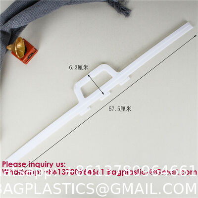 PLASTIC HANDLE PLASTIC HANGER HANDLE BAG HANGER BAG Wholesale Plastic Detachable Bag Handle Packaging Bag Handles Hanger White 13cm 20cm For Packing Gift Storage Bags Accessories