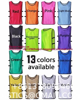 Reversible Soccer Bibs Zip Hoodies Sweatshirt Singlet Safety Vest Baseball Cap Fitness Shirt Promotion Shirts & Tops Soccer Bibs Hoody Socks Baseball Jersey Vest Cap Fitness Pants & Shorts Basketball