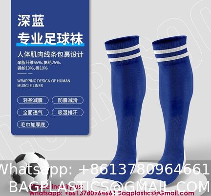 Cotton Soccer Socks Cushion Striped Baseball Uniform Boys World Cup Sock Toddler Girls Knee High Socks Mens Womens Knee High Striped Athletic Sports Softball Baseball Pack