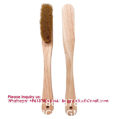 Bouldering Brush Chalk Paint Brush, Wax Paint Brush Set Of 5, Wax Brushes And Chalk Paint For Furniture DIY Art Crafts, Natural Bristle Round Oval Brush For All Painting And Waxing