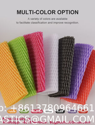 Fruit Protection Mesh Bags Transport Packing Vegetable Fruit Fragile Items Dedicated Fruit Mesh Bags For Large Supermarkets, Fruit Shops Protection Net Fruit Net Foam Cover