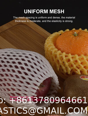 Fruit Protection Mesh Bags Transport Packing Vegetable Fruit Fragile Items Dedicated Fruit Mesh Bags For Large Supermarkets, Fruit Shops Protection Net Fruit Net Foam Cover