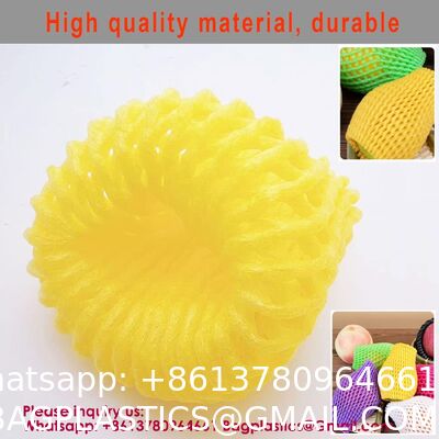 Fruit Foam Mesh Wrap Premium Quality Eco-Friendly Polyethylene Foam Fruit Nets For Fresh Produce Protective Packaging Agriculture Storage Shockproof Foam Protective Cover, Orange, Apple, Pear, Peach