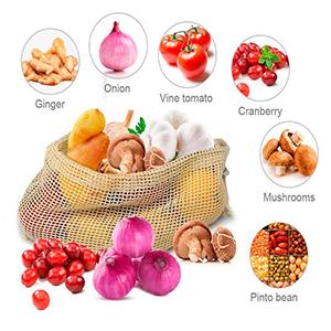 borse riutilizzabili della maglia