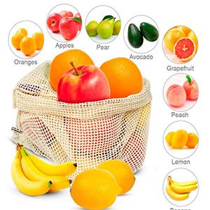 borse riutilizzabili della maglia