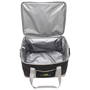 Isulated dentro le borse di drogheria isolate con il uber superiore zippered della borsa della consegna dell'alimento mangia freddo caldo delle borse