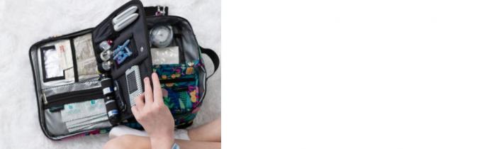 Borsa di viaggio di Sugar Medical Insulated Diabetes Supply