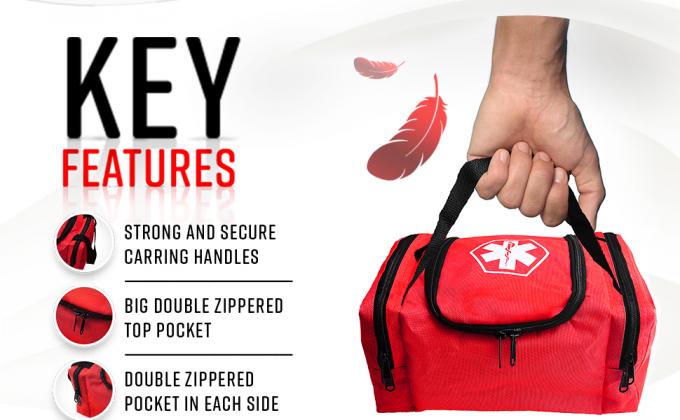 Borsa medica EMT, combattente di fuoco, ufficiale di polizia, paramedici di trauma di emergenza del radar-risponditore SME del pronto soccorso