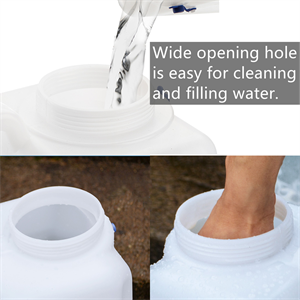 Dicunoy contenitore portatile dell'acqua da 3 galloni con la spina