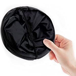 bidone della spazzatura impermeabile pieghevole della pattumiera dell'automobile