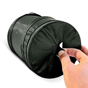 la pattumiera automobilistica del bidone della spazzatura pieghevole impermeabilizza