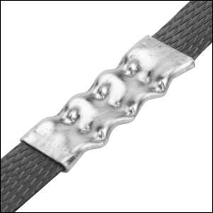 poly polypropylene strapping black banding coils plastic case