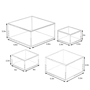 4 dimensioni differenti