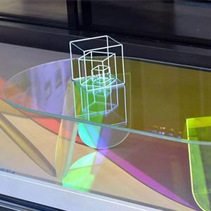 Tabella laterale acrilica