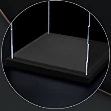 acrilico preciso dell'esposizione del labbro della copertura di scatola del dettaglio di caso