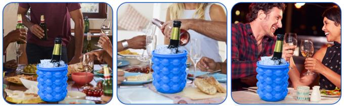 blu del cubetto di ghiaccio