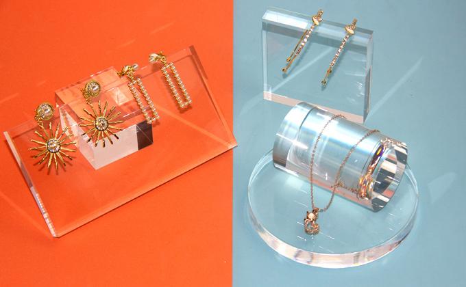 Kcgani chiaramente ha lucidato i puntelli acrilici insieme, cilindro, 4 pacchetti della foto