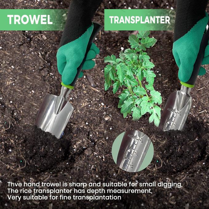 Strumento di giardinaggio resistente del set di strumenti del giardino di progettazione del fiore di signora Garden Tool Set di specialità di 9 pezzi con la borsa 22