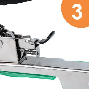 Mano di verdure della pianta di Tapetool del giardino che lega la pianta dello strumento di nastro della macchina di grippaggio che lega la macchina di Tapener della frutta di Tapetool 4