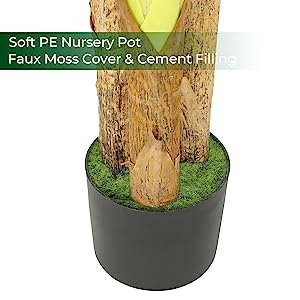 all'aperto artificiale degli alberi delle piante delle piante della casa delle piante delle piante alte false artificiali artificiali del pavimento