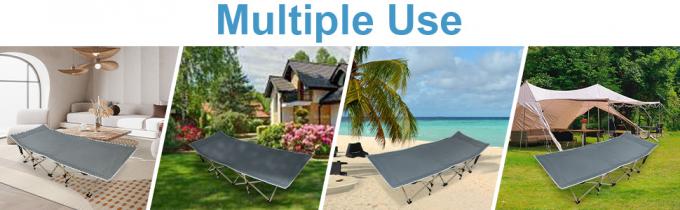 Multiple use camping bed