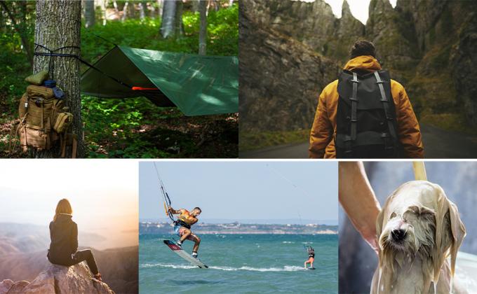 Solar Shower Bag suits for many situations