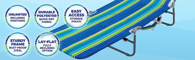 backpack beach chair lay flat folding lounger