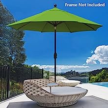 Patio Umbrella Canopy Cover