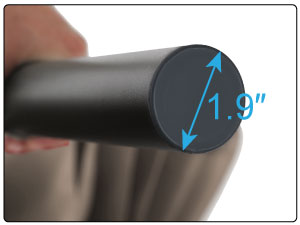 1.9 inch umbrella pole