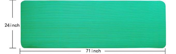 Stuoia spessa extra di yoga per i bambini degli uomini delle donne, stuoie professionali di yoga del TPE, stuoia di allenamento con yoga di trasporto della cinghia, Pilates 9