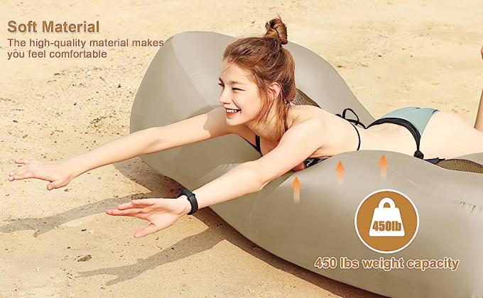 Inflatable Lazy Couch,Beach Lounging, Inflatable Lazy sofa