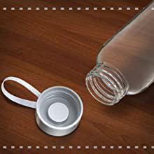 Litro di vetro di elvira 32oz della bevanda delle bottiglie di acqua e di Voss di immagazzinamento nei contenitori di stoccaggio di Juicing