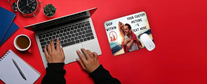 blue mousepad computer mousepad inspirational mouse pad  gaming mouse pad goth mouse pad