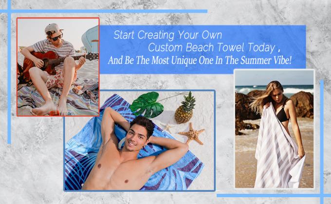 Asciugamano di spiaggia su ordinazione