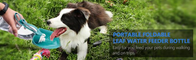 Bottiglia di acqua pieghevole portatile della foglia