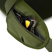 Tasca di slittamento sulla cinghia dell'anca