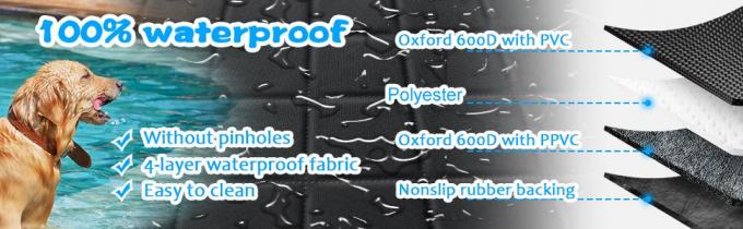 copertura di sedile impermeabile del cane