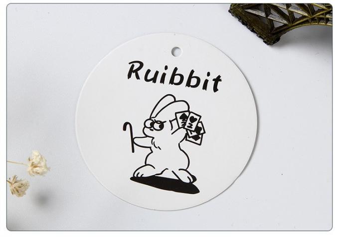 L'etichetta all'ingrosso di stampa della stagnola di oro dell'etichetta del panno per i jeans dell'indumento ha personalizzato il Hangtag di carta patinata per abbigliamento il proprio logo 8