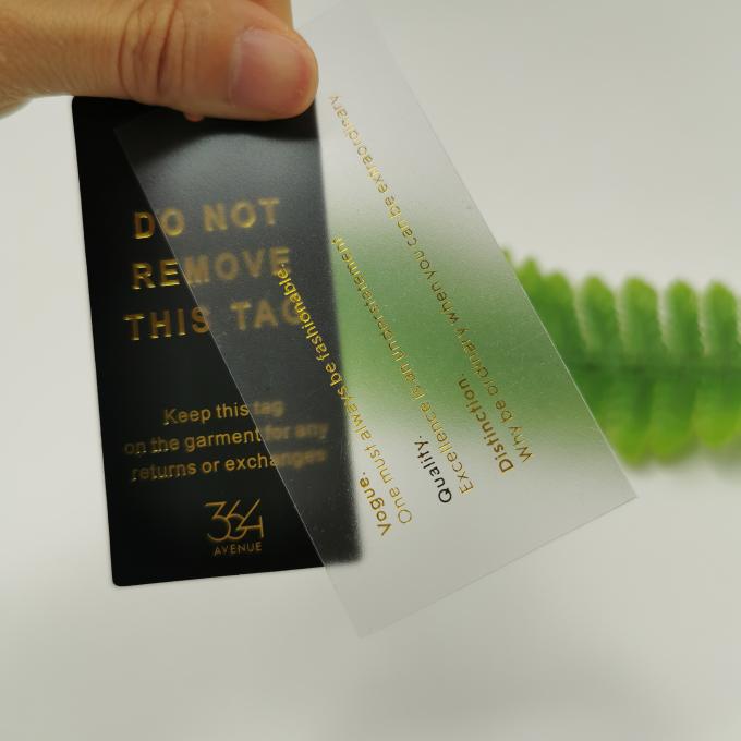 La stagnola di oro ha stampato le etichette di carta su ordinazione del prodotto dell'abito di marca di alta qualità del Hangtag, Hangtag di Logo Pink Tag String Clothing 4