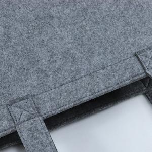 Versatile Felt Bag, Shoulder Handbag, Felt Tote Bag, Leather Strap, Shopping Bag, Large Quantity Discount Large Reusable Bags Heavy Duty Grocery Tote Bag 3