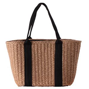 Borsa Tote da Spiaggia in Paglia Grande Estate Fatta a Mano Borsa Tote Intrecciata per Donna Borse Intrecciate Boho per Vacanze Estive Piscina Vacanze Viaggi Donna Piccole Borse di Paglia Borsa Tote da Spiaggia Estiva Fatta a Mano Borsa Hobo Intrecciata 2