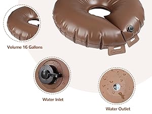 Bagno per irrigazione a goccia Bagni per l'irrigazione degli alberi Bagni per l'irrigazione delle piante Bagni per l'irrigazione rilascio Bagno per l'acqua Bagno per l'acqua Blascia Sistema di irrigazione automatico Bagno per il giardinaggio all'aperto 2