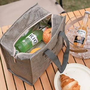 Thermal Cooler Insulated Bag, Shopping Cooler Bag Fabrics Print On Demand Custom Dirty Clothes Basket Large Laundry Basket Durable Dirty Clothes Storage Laundry Bin 1