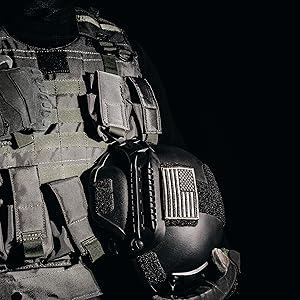 Garment Accessories, Tactical Morale Patch Bundle, Full Embroidery Loop And Hook Patches Set For Caps, Bags, Backpacks, Vest, Military Uniforms,Tactical Gears 3