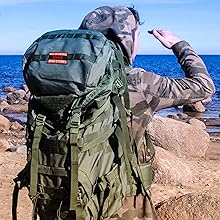 Garment Accessories, Tactical Morale Patch Bundle, Full Embroidery Loop And Hook Patches Set For Caps, Bags, Backpacks, Vest, Military Uniforms,Tactical Gears 7