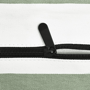 Sacchetto di cotone, sacchetto di tela, sacchetto a mano, sacchetto di stoccaggio blu e bianco per esterni, sacchetto portatile per la spiaggia ad assorbimento veloce, sacchetto di viaggio ingrandito 0