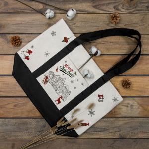 Borsa a tracolla con stampa Forest Black Girl popolare Borsa tote con corda spessa Borsa da donna alla moda di grande capacità Produttore all'ingrosso 2