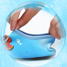 New Children'S Beach Shoes With Cartoon Soft Soles And Non-Slip Printing, Outdoor Wading And Creek Tracing Shoes, Indoor Socks And Shoe Covers 3