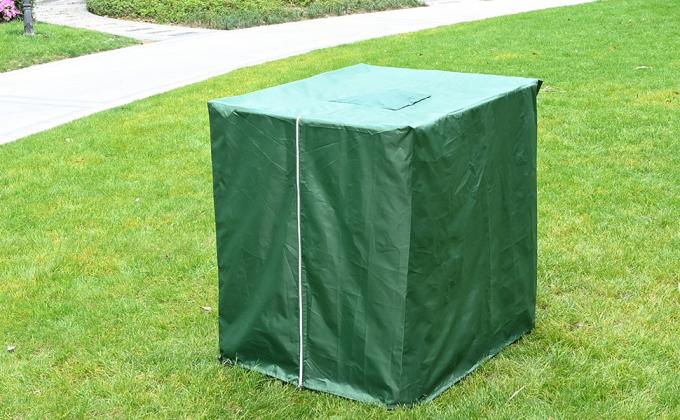 IBC Tote Cover For 1000L Outdoor 275 Gallon Rain Barrel UV Resistant Waterproof Outdoor IBC Covers Outdoor Water Tank Covers Waterproof, 275 Gallon for 420D 1000L Garden Water Tank and Rain Barrel 0