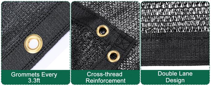 Telo ombreggiante per giardino 70%, rete ombreggiante resistente al sole 10x20FT con materiale HDPE e occhielli rinforzati, telo ombreggiante per serra, piante, pergola e patio del cortile 0